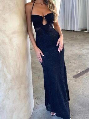 Outcast Clothing Women's Black Dress Francesca NWT